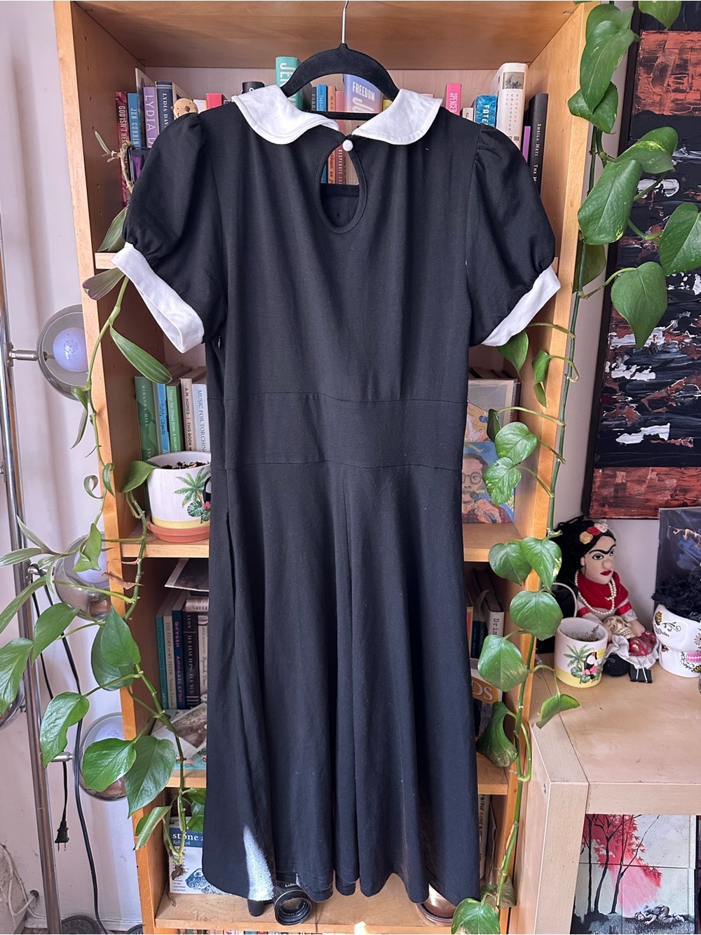 Hell Bunny Wednesday Dress - Picture 2 of 9